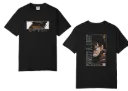 Badass Luffy Attitute One Piece Black T-shirt