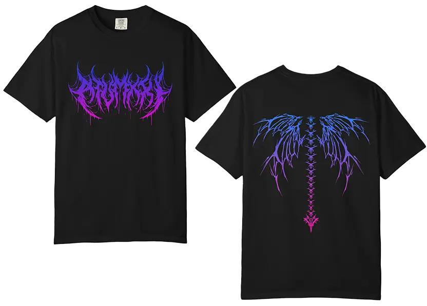 T-1 Aesthetic Black T-shirt