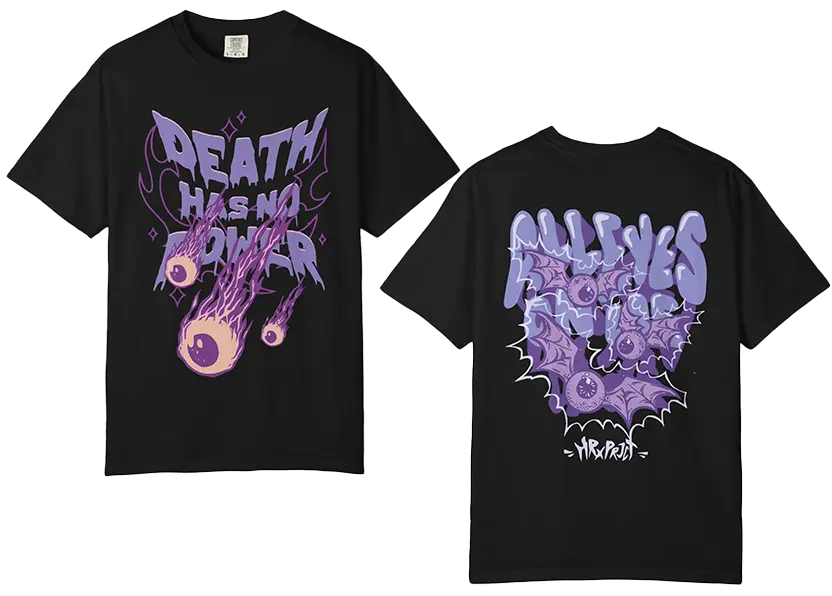 Death Has No Power Black T-shirt