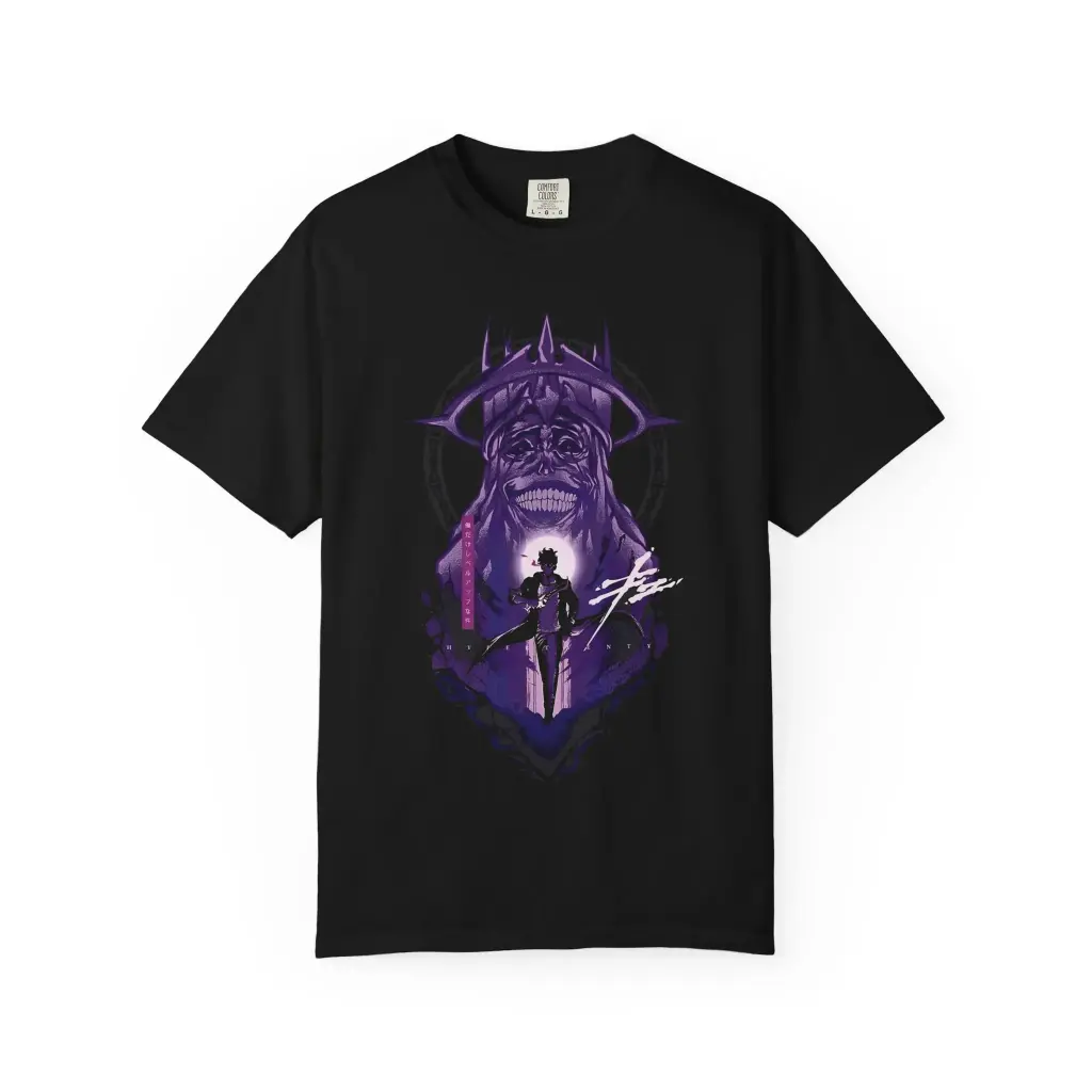 Solo Leveling Black T-shirt