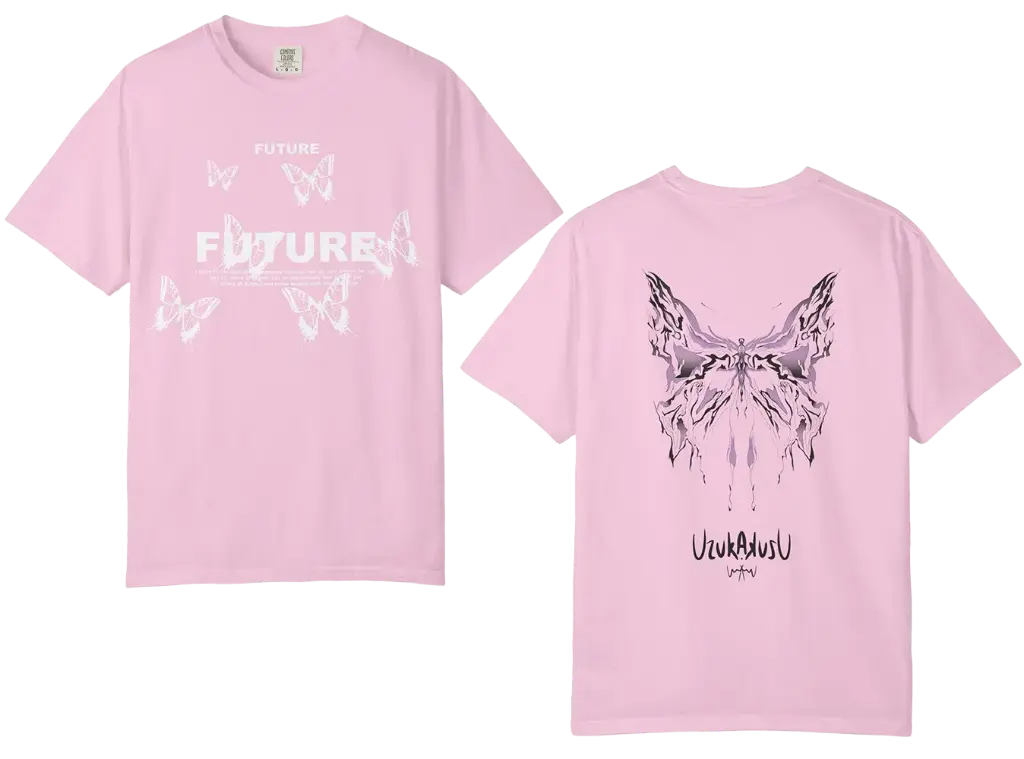 Future Butterfly Pink T-shirt