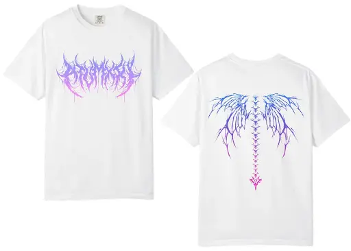 T-1 Aesthetic White T-shirt